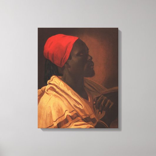 Toile Toussaint L'Ouverture par George DeBaptiste (1870) (Recto)