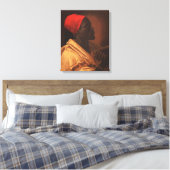 Toile Toussaint L'Ouverture par George DeBaptiste (1870) (Insitu(Chambre))