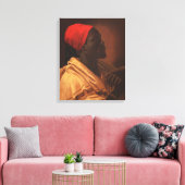 Toile Toussaint L'Ouverture par George DeBaptiste (1870) (Insitu(Salon))