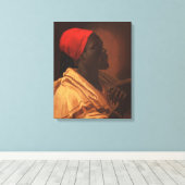 Toile Toussaint L'Ouverture par George DeBaptiste (1870) (Insitu (Plancher de Bois))