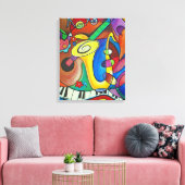 Toile Tout Ce Jazz ! Imprimer par Studio Burke© (Insitu(Salon))