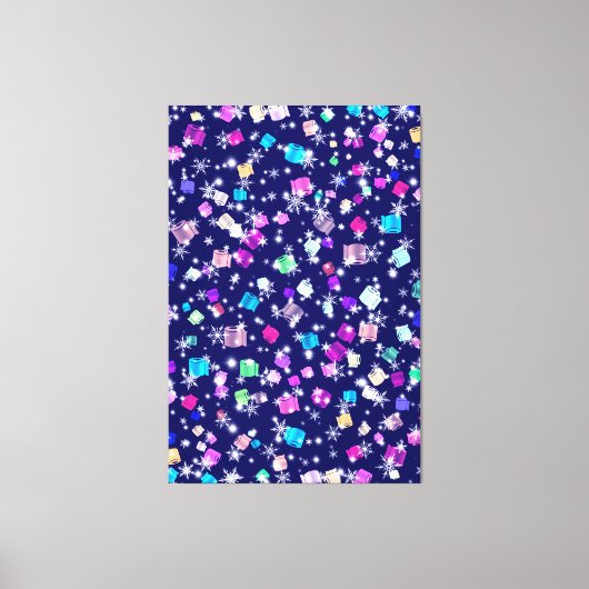 Toile Tout ce que je veux pour Noël C'est du papier toil (Recto)