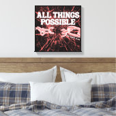 Toile Tout est Possible – Matthieu 19:26 (Insitu(Chambre))