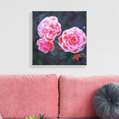 Toile Tout est rose (Insitu(Salon))