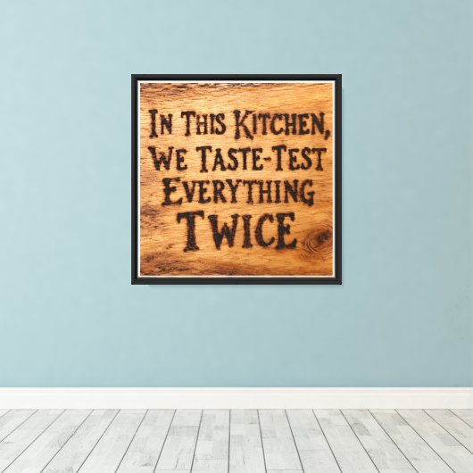 Toile Tout Goûter Deux Fois (Insitu (Plancher de Bois))