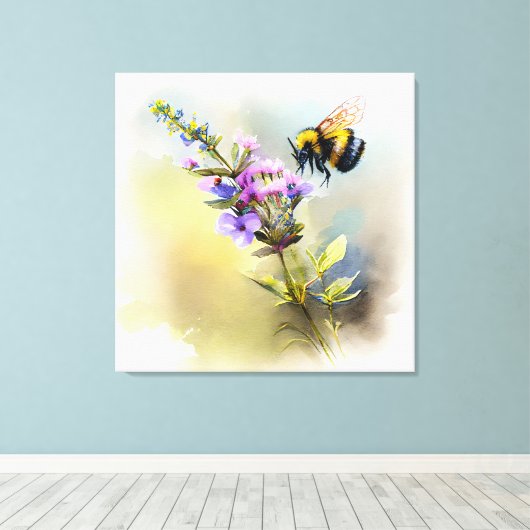 Toile Tout sur Bee's V (Insitu (Plancher de Bois))