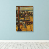 Toile Toute Grande Peinture Commence Avec Un Seuil De Br (Insitu (Plancher de Bois))