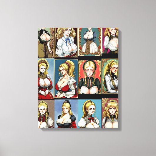 Toile Toutes les foires de foire (Recto)