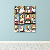 Toile Toutes les foires de foire (Insitu (Plancher de Bois))