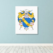 Toile Tovar Famille Crest (Insitu (Plancher de Bois))