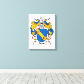 Toile Tovar Famille Crest (Insitu (Plancher de Bois))