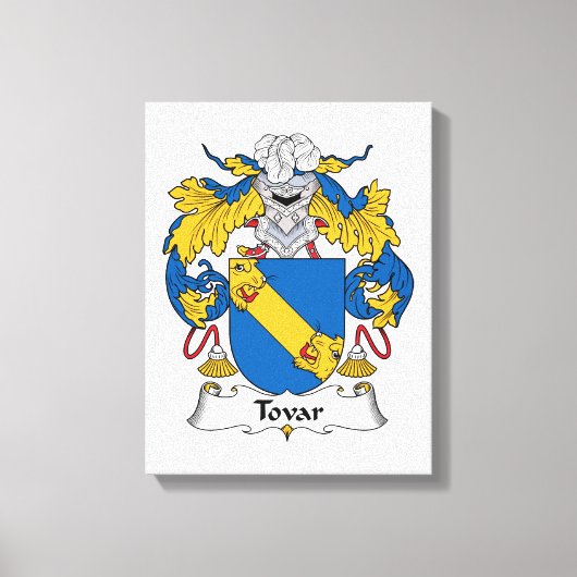 Toile Tovar Famille Crest (Recto)
