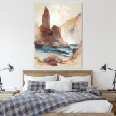 Toile Tower at Tower Falls, Yellowstone (Insitu(Chambre))
