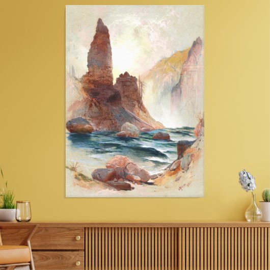 Toile Tower at Tower Falls, Yellowstone (Insitu(Salon))