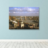 Toile Tower Bridge dans les années 90 (Insitu (Plancher de Bois))