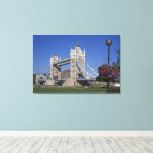 Toile Tower Bridge, Tamise, Londres, Angleterre (Insitu (Plancher de Bois))
