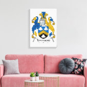 Toile Townsend Family Crest (Insitu(Salon))