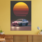 Toile Toyota AE86 de l'Anime initial-D (Insitu(Salon))