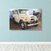 Toile Toyota Land Cruiser BJ40 (Insitu (Plancher de Bois))
