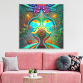 Toile Tpixx Art unique créé par AI (Insitu(Salon))