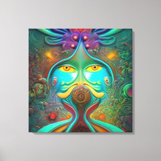 Toile Tpixx Art unique créé par AI (Recto)