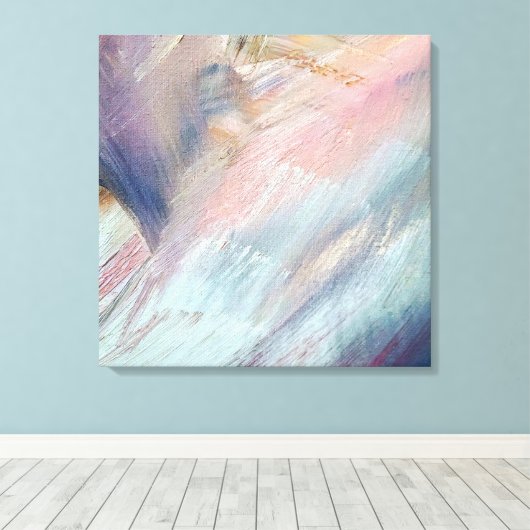 Toile Tracé de brosse Abstrait (Insitu (Plancher de Bois))