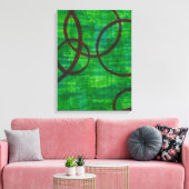 Toile Trace de Crimson II (Insitu(Salon))