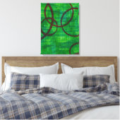 Toile Trace de Crimson II (Insitu(Chambre))