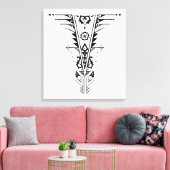 Toile traces de trichotomie (Insitu(Salon))