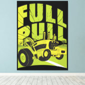 Toile Tracteur pulling (Insitu (Plancher de Bois))