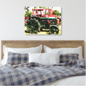Toile TRACTEURS vintages (Insitu(Chambre))