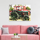 Toile TRACTEURS vintages (Insitu(Salon))