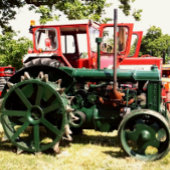 Toile TRACTEURS vintages