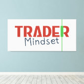 Toile Trader Mindset – Discipline Focus & Trading Psycho (Insitu (Plancher de Bois))