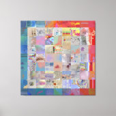 Toile Traditional Patchwork Geometric Home Decor (Recto)