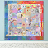 Toile Traditional Patchwork Geometric Home Decor (Insitu (Plancher de Bois))