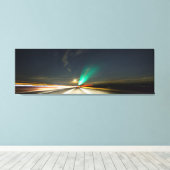 Toile Trafic nocturne (Insitu (Plancher de Bois))