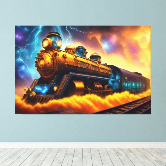 Toile Train (Insitu (Plancher de Bois))