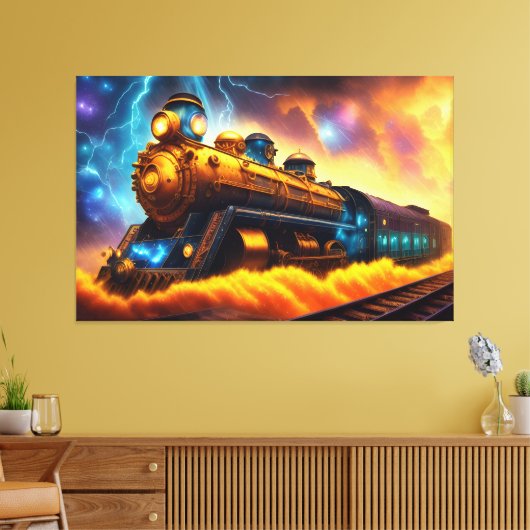 Toile Train (Insitu(Salon))