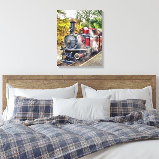 TOILE TRAIN À VAPEUR (Insitu(Chambre))