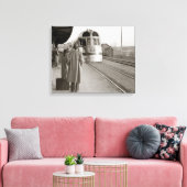 Toile Train Burlington Zephyr, 1940 (Insitu(Salon))