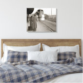 Toile Train Burlington Zephyr, 1940 (Insitu(Chambre))