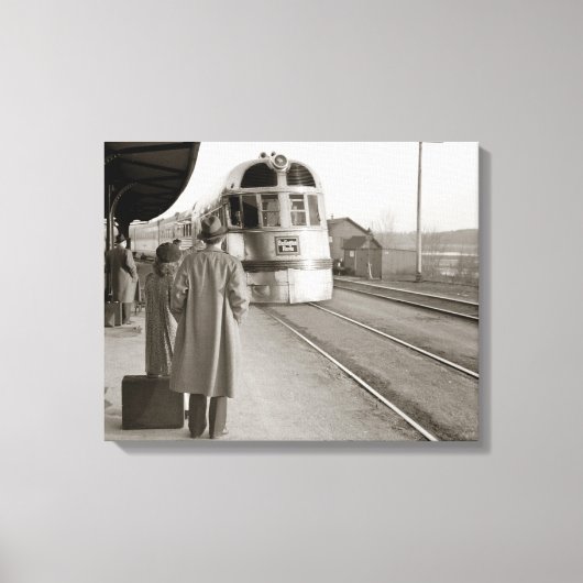 Toile Train Burlington Zephyr, 1940 (Recto)
