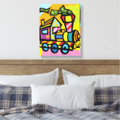 Toile Train d'argent (Insitu(Chambre))