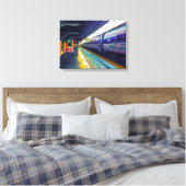 Toile Train de l'après-midi (Insitu(Chambre))