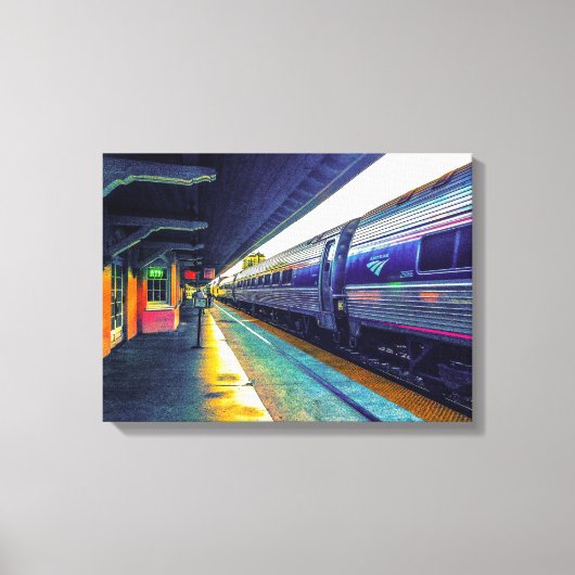 Toile Train de l'après-midi (Recto)