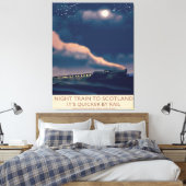 Toile Train de nuit pour l'Écosse (Insitu(Chambre))