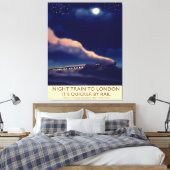 Toile Train De Nuit Pour Londres. (Insitu(Chambre))