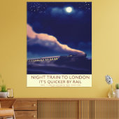 Toile Train De Nuit Pour Londres. (Insitu(Salon))