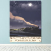 Toile Train de nuit pour Oxford (Insitu (Plancher de Bois))